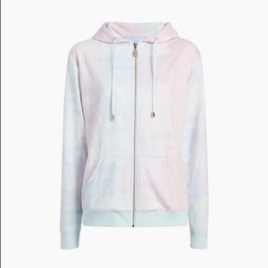 Hill House NWT Allie zip up - tie dye. Size M